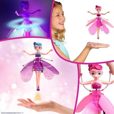 Multicolor PVC Flying Saucer Toy for Girls - 1 Pc Fun Magic Playtime